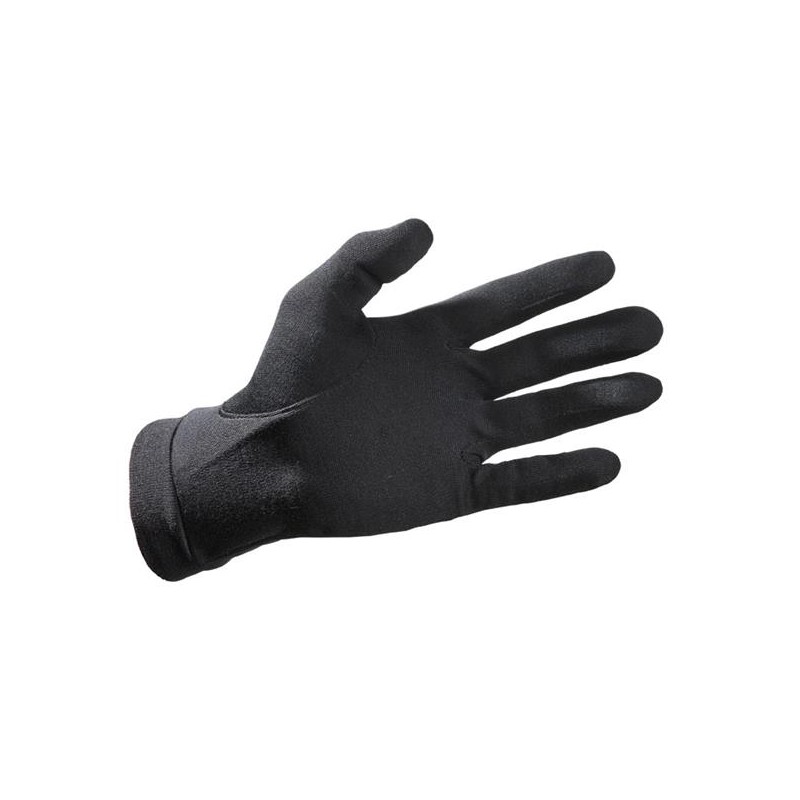 Sous-Gants en Soie Noir