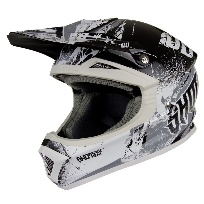 Achat Casque Cross Shot Spark blanc à Narrosse Dax