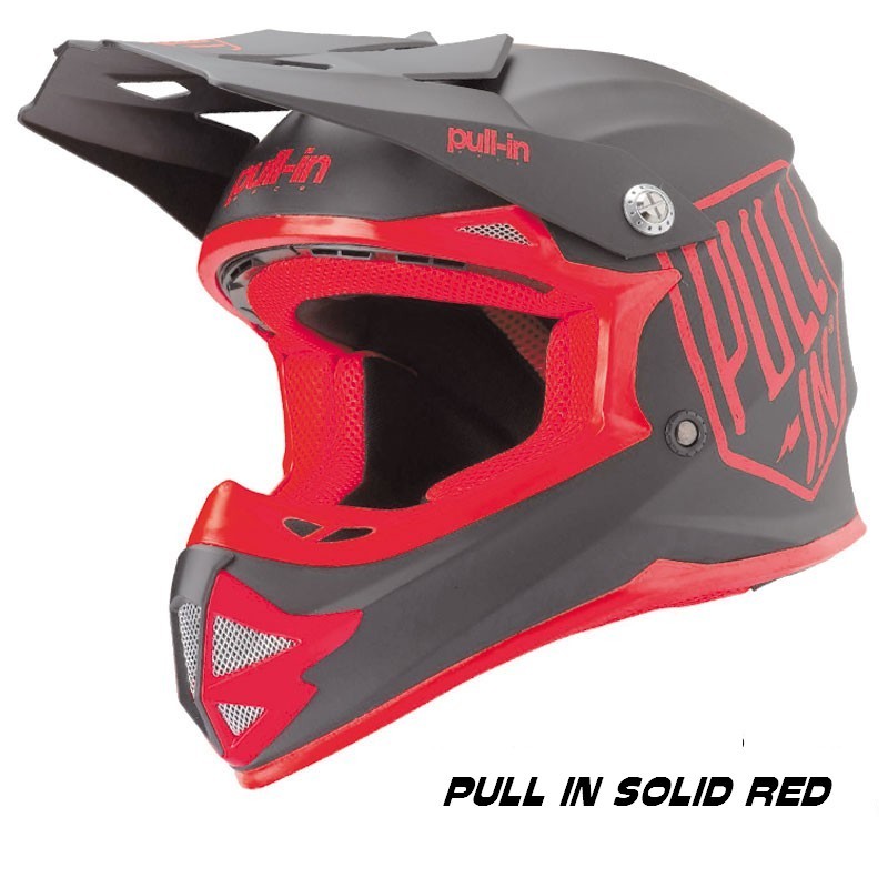 Casque Motocross Pull In Solid
