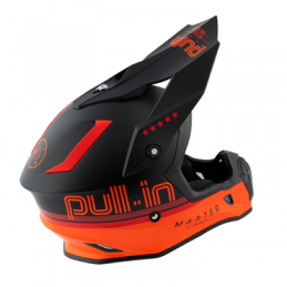 Casque Motocross Pull In Master Orange