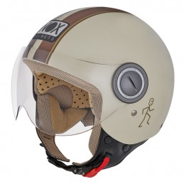 CASQUE JET NOX N210 CREME...