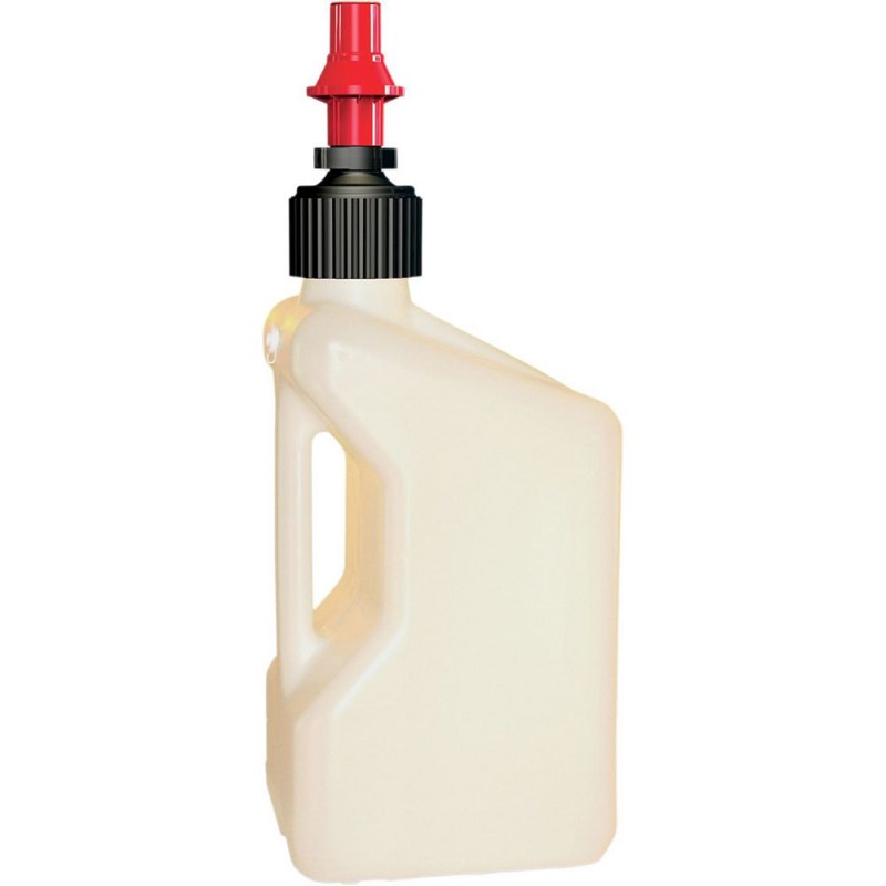 Bidon d'essence TUFF JUG 20L orange Translucide/bouchon Blanc - bouchon  remplissage rapide