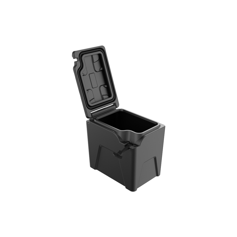 Boîte De Rangement Sous Siège Voiture Pour Tesla Model 3/Y - Dimensions ~37x23,5x10 Cm - En Feutre/ABS, Antidérapante - Pour Optimiser L'espace De Stockage