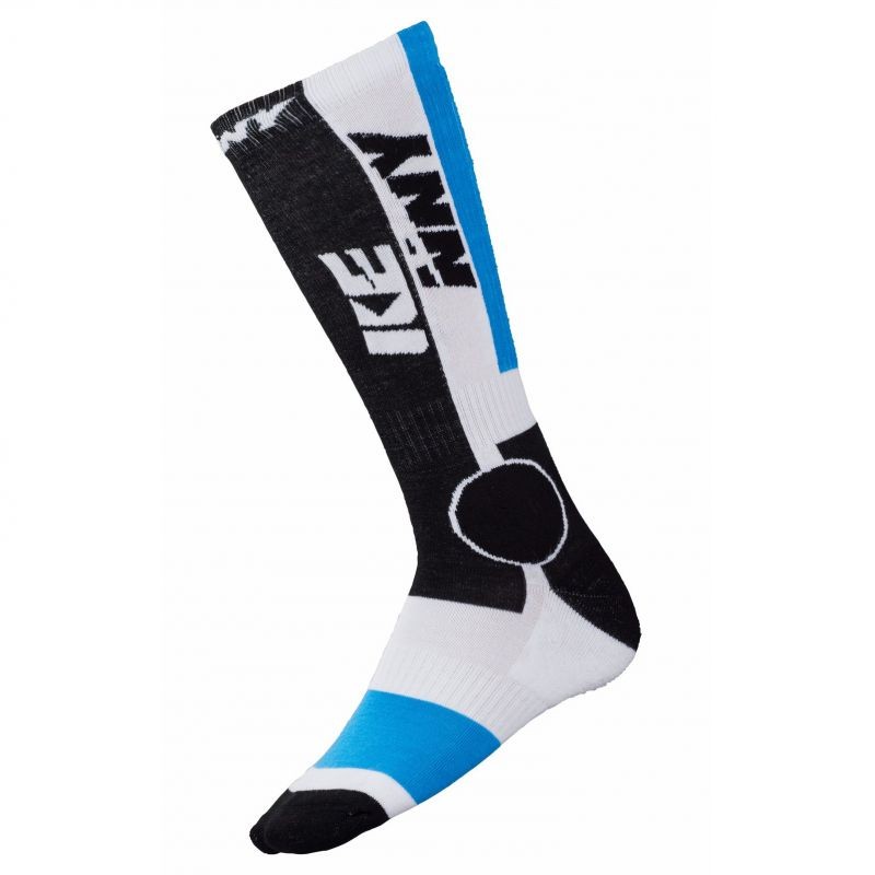 Chaussettes sport avec semelle en tissuéponge BLANC/BLEU-ROUGE