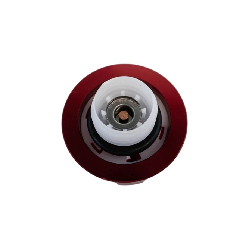 Krossflow Billet Aluminum Gas Cap 2.0 - Red, Fits CFMoto & Segway ATVs & UTVs
