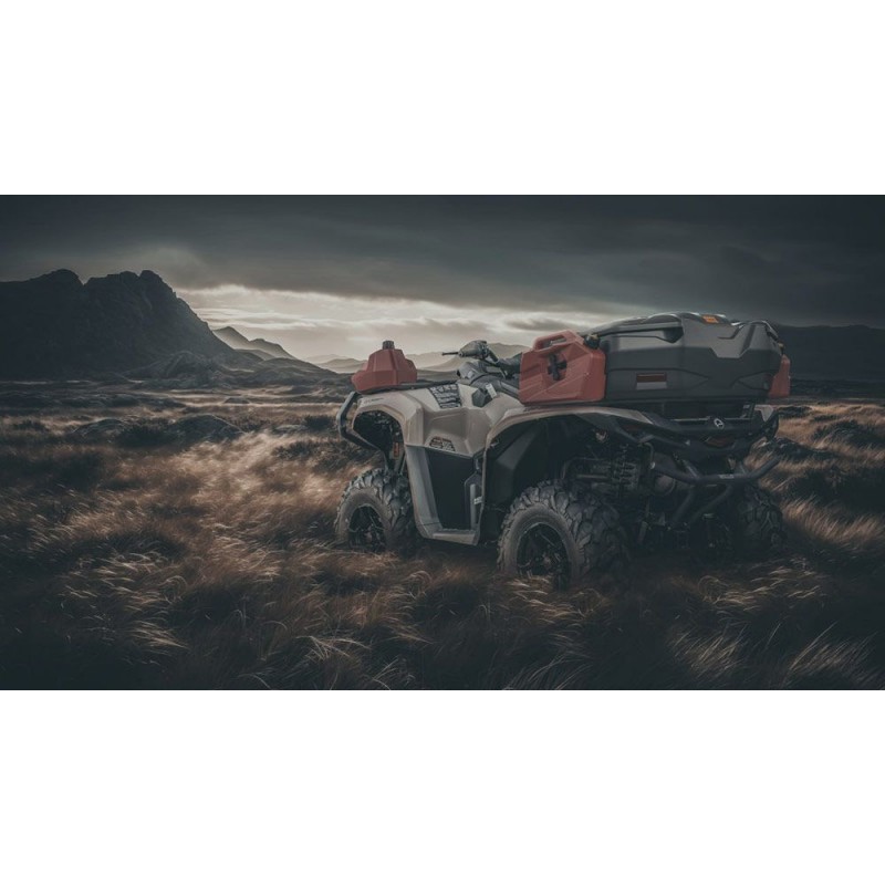 Coffre Arrière GKA 80 Litres Pour BRP Can-Am R305 Cargo - Étanche, Serrures Clé - Pour Quad, SSV