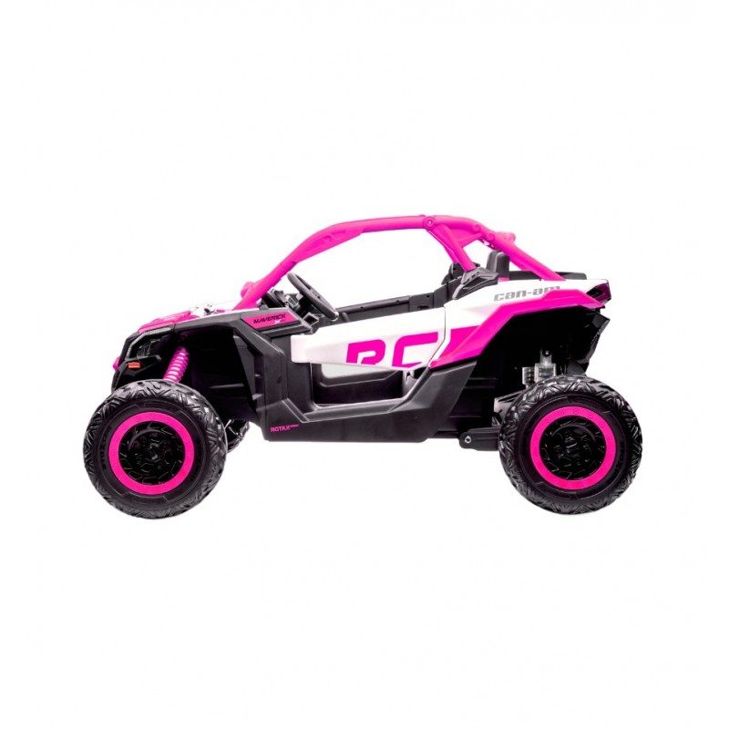 Can Am Roses Buggy électrique enfant CAN AM MAVERICK 24V ROSE KEROX